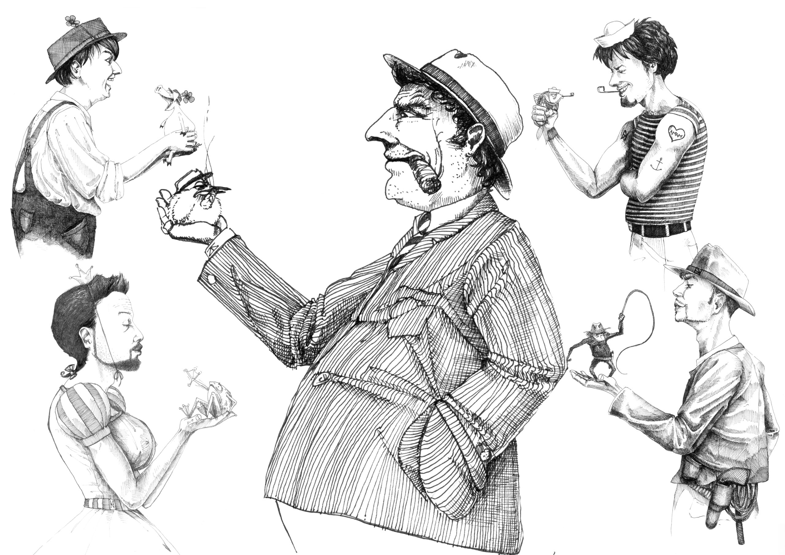 Zeichnungen Don Kopischke